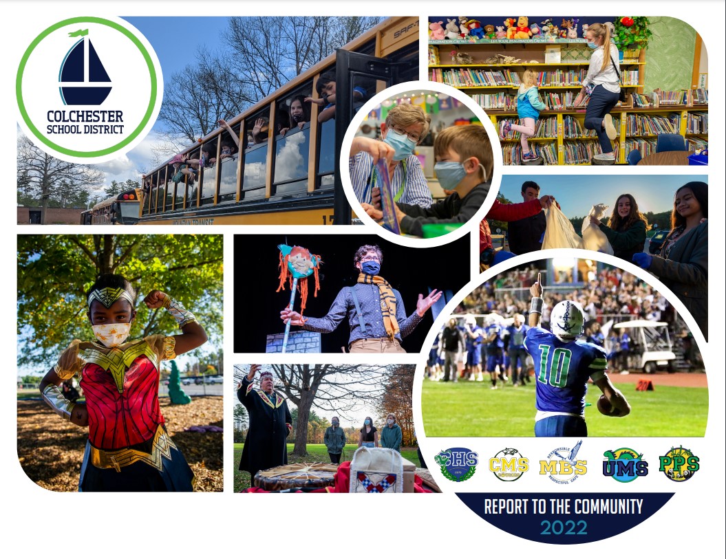 Cover of the 2022 CSD Report to the Community.
